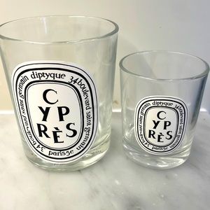 Diptyque Cyprès Candle Jar Bundle